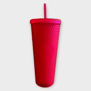 Starbucks - Ruby Pink Studded Venti 24oz Spring 2023